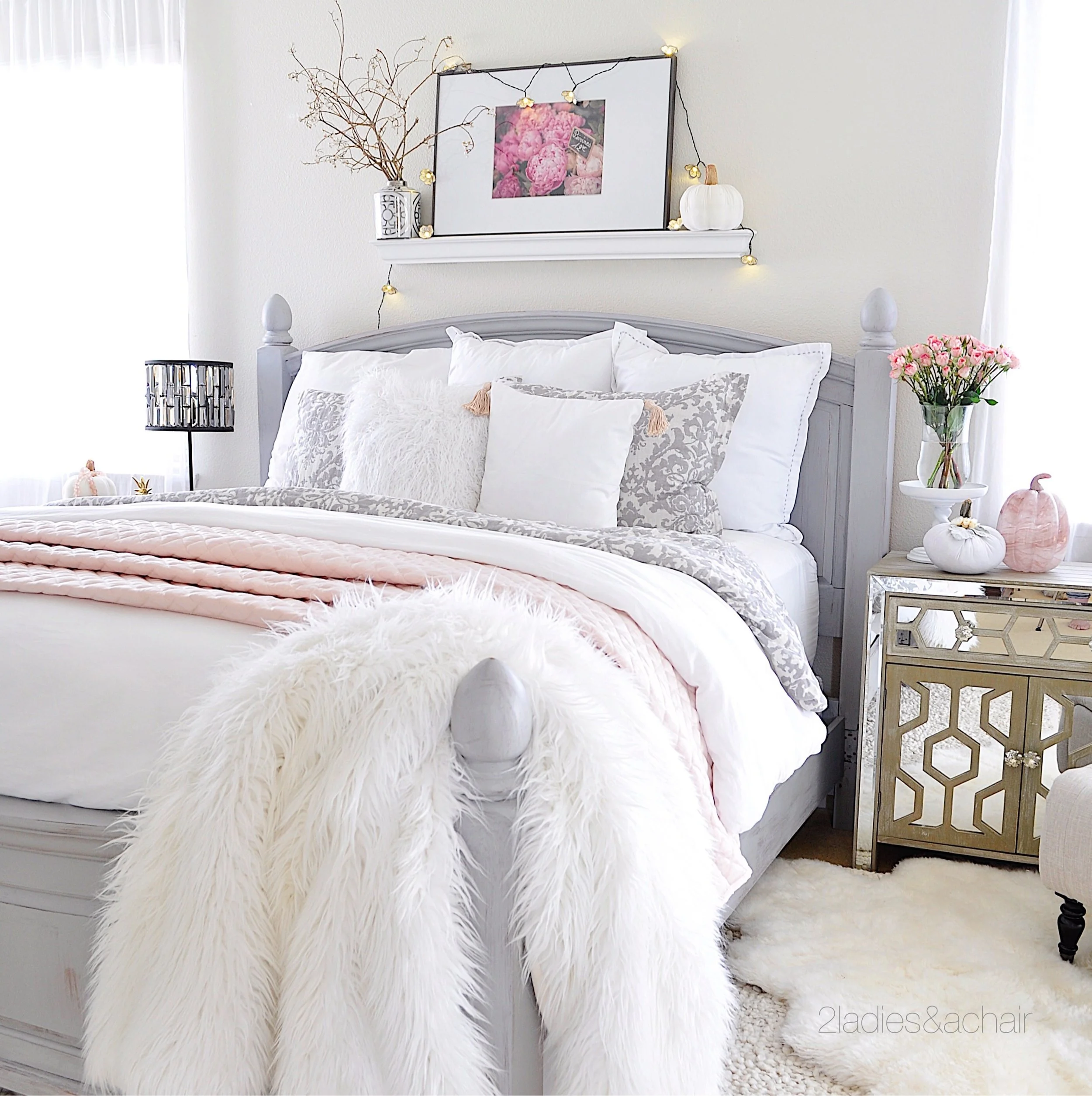 Cozy white bedroom deals